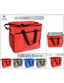 Sac isotherme 34x23x33cm...