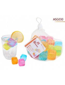 Glaçon cube plast. 15p Q/48

