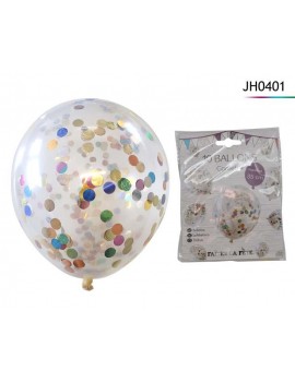 Ballon confettis 10p Q/36