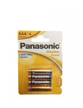 Pile alc LR3 Panasonic 4pcs...